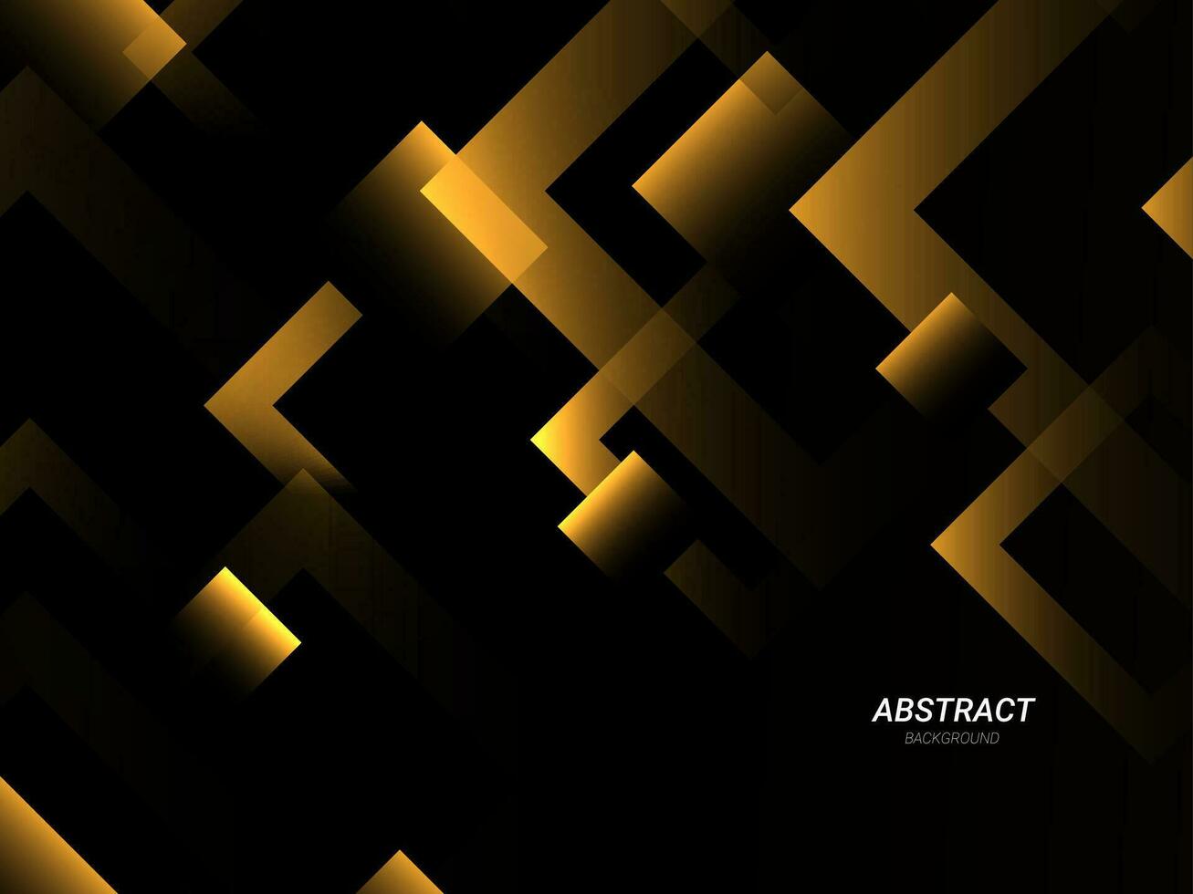 astratto geometrico oro elegante forma dinamica sfondo moderno del modello vettore