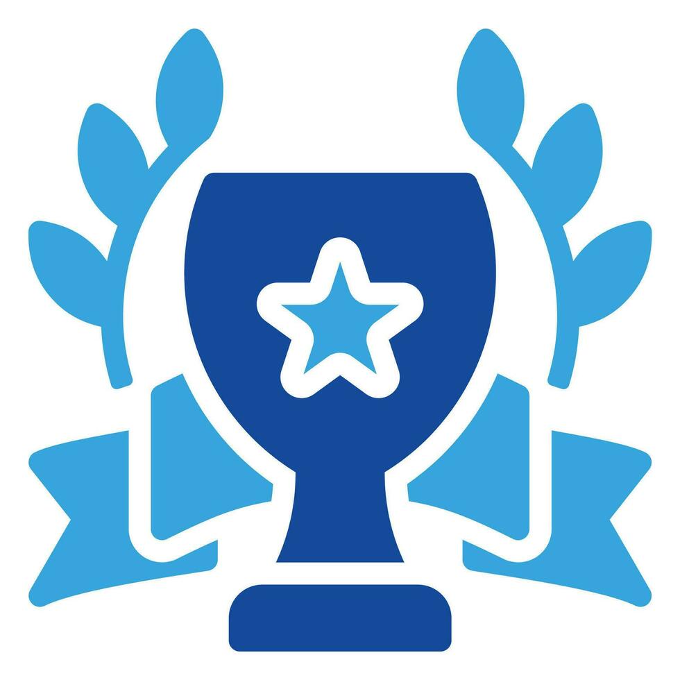 trofeo oro icona o logo illustrazione glifo stile vettore