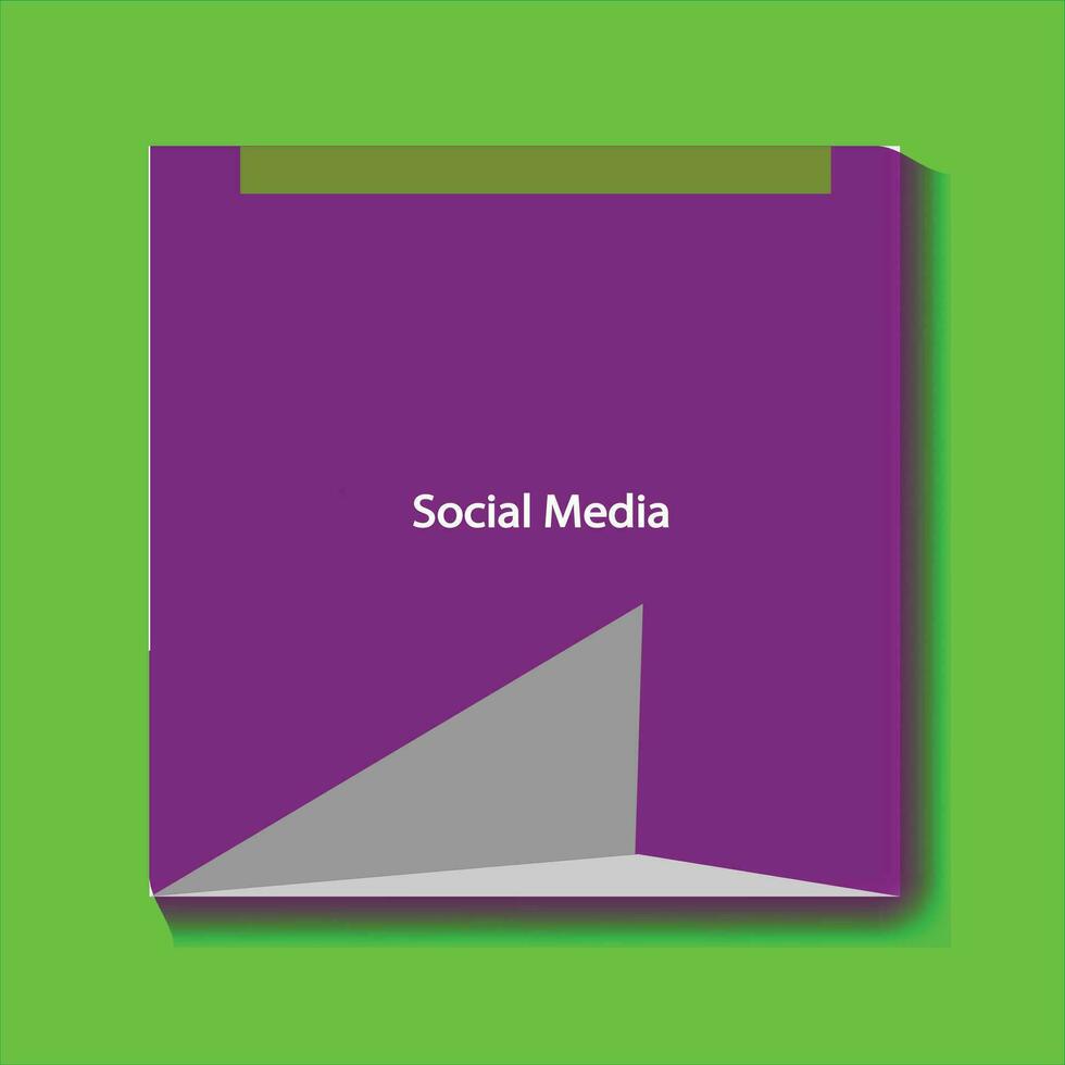 digitale attività commerciale marketing sociale media inviare modello e bandiera gratuito vettore. vettore