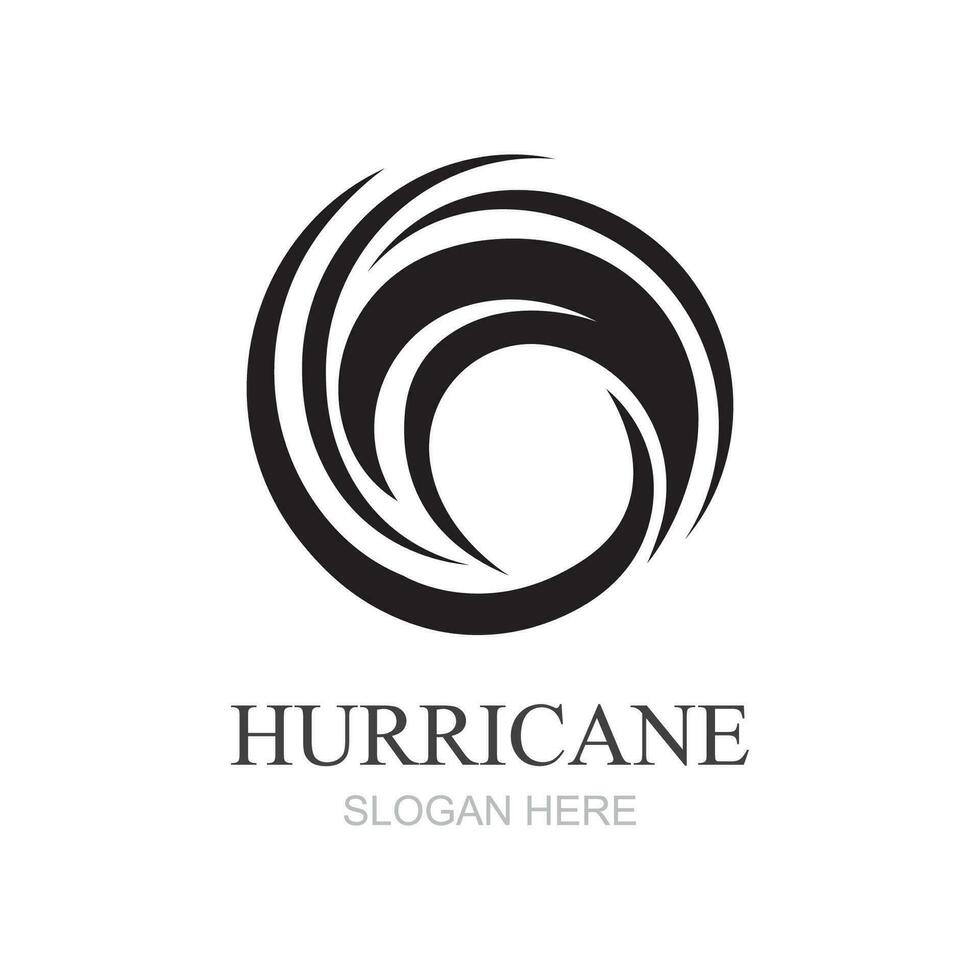 uragano logo simbolo icona illustrazione vettore azienda