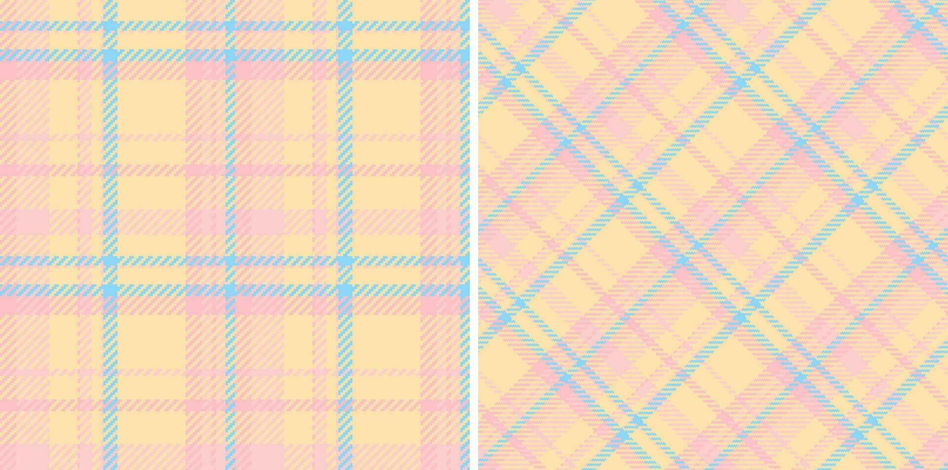 tessuto senza soluzione di continuità dai un'occhiata di modello vettore tartan con un' tessile sfondo plaid struttura.