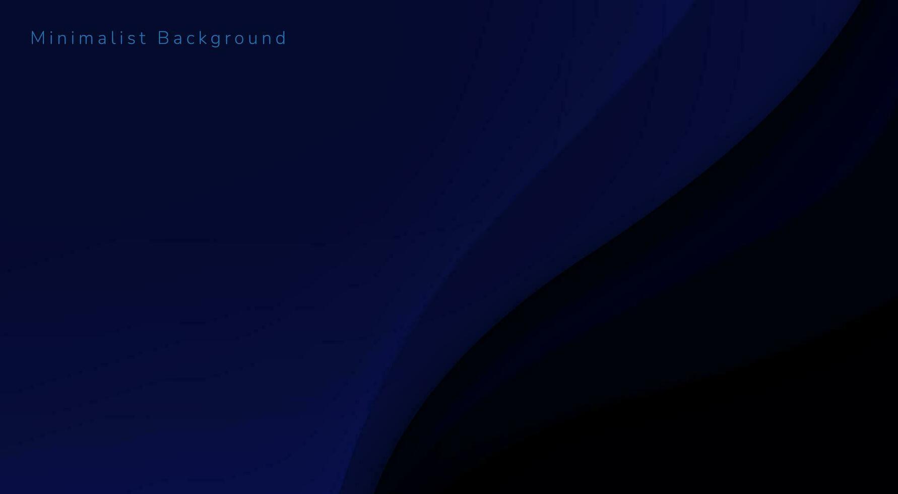 astratto minimalista blu sfondo con seta tessuto raso struttura modello, 3d effetto, il concetto di buio blu pendenza sfondo. vettore