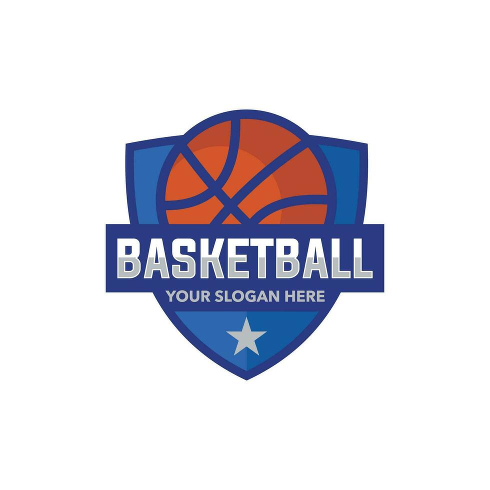pallacanestro logo vettore