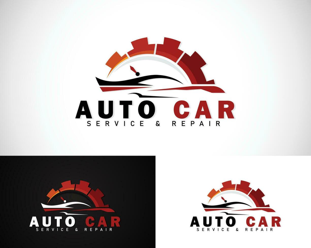 riparazione auto logo creativo servizio modifica design moderno un' 07 vettore