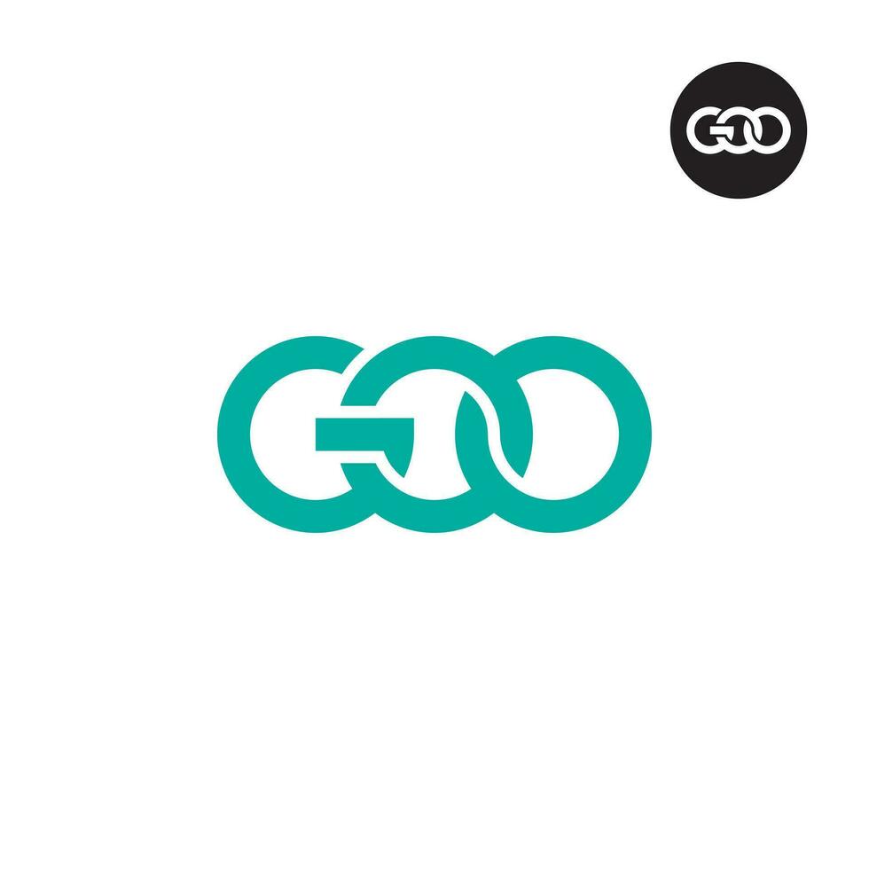 lettera gelatina monogramma logo design vettore