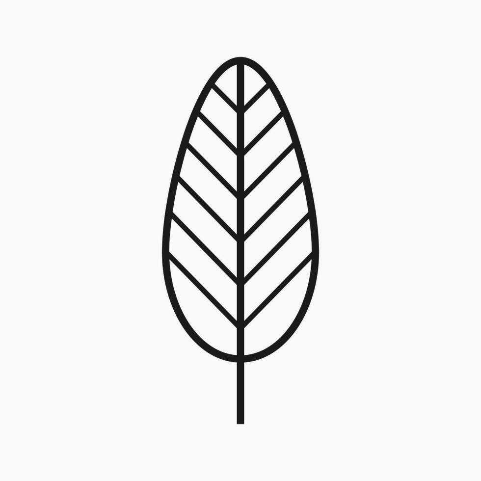 semplice e minimalista albero illustrazione vettore