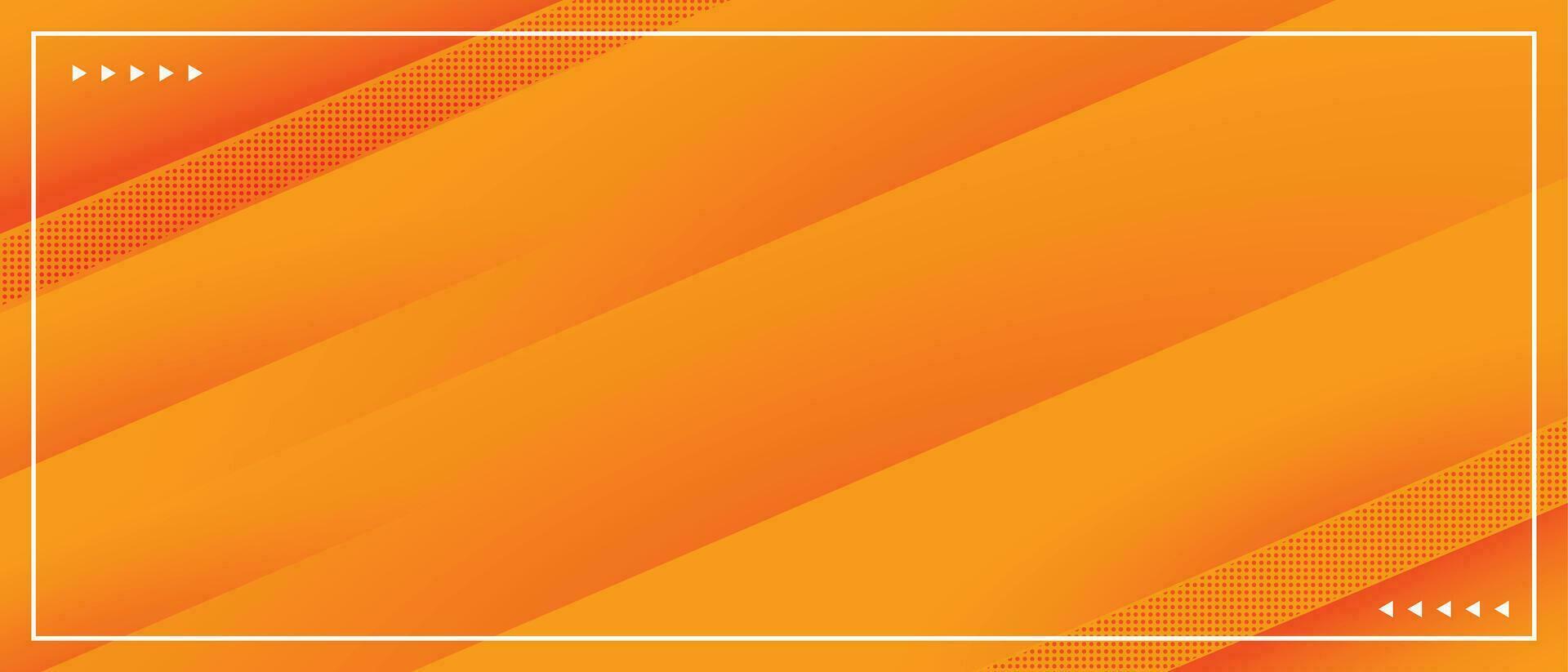 pendenza arancia astratto sfondo con Linee vettore