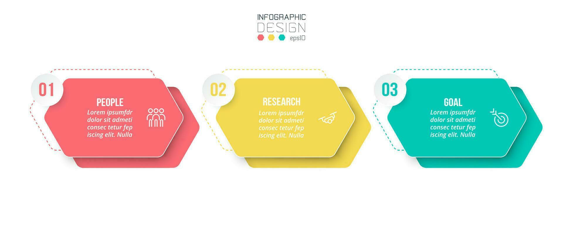 4 passo Infografica modello attività commerciale concetti. vettore