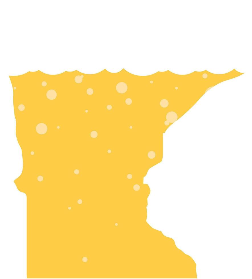 potabile mestiere birra birra liquore modello vettore illustrazione grafico bolle schiuma Minnesota
