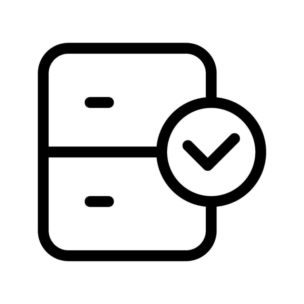 server icona vettore simbolo design illustrazione