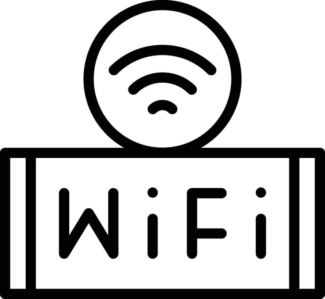 Wi-Fi connessione vettore icona