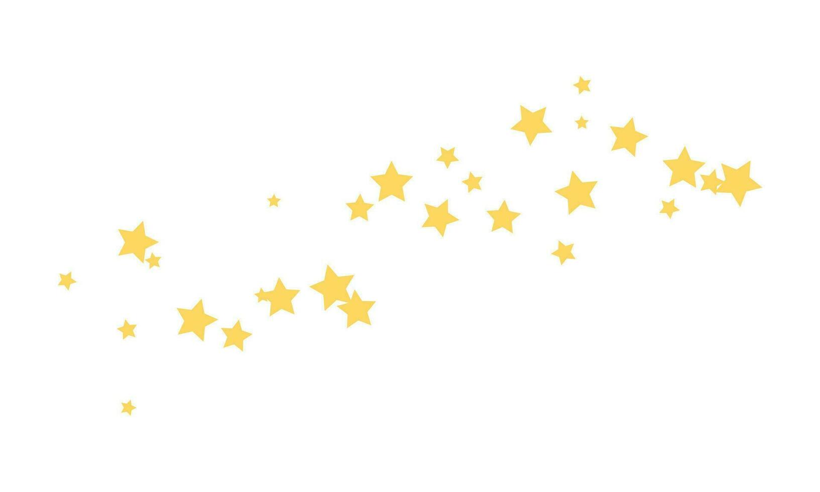vettore stelle scintille stelle isolato su bianca sfondo vettore illustrazione