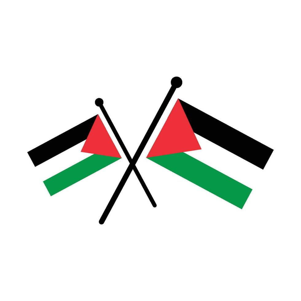 Palestina bandiera vettore icona design illustrazione