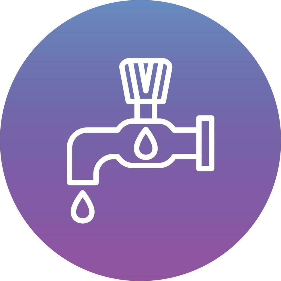 acqua rubinetto vettore icona