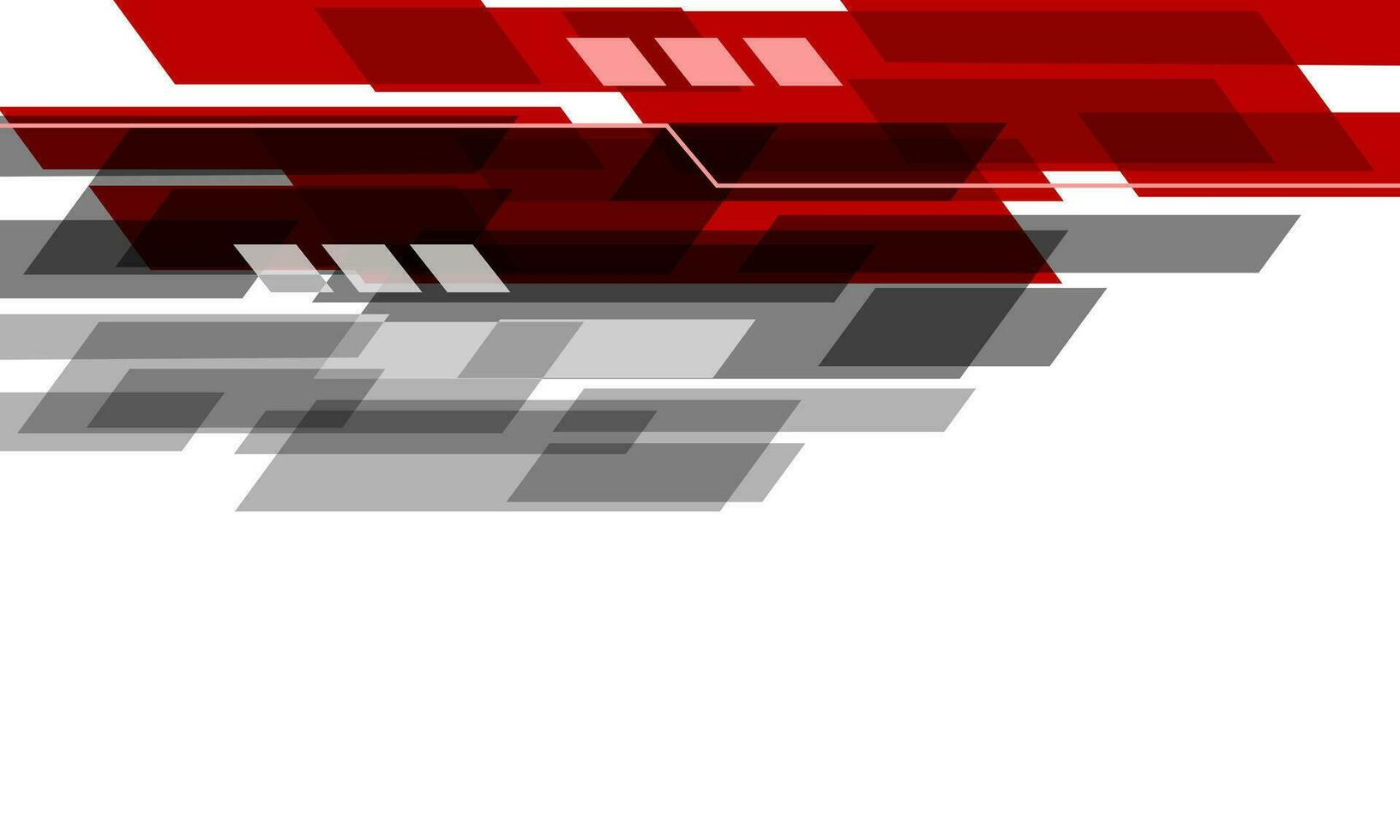 astratto rosso grigio tecnologia futuristico informatica geometrico dinamico su bianca vuoto spazio design moderno creativo sfondo vettore
