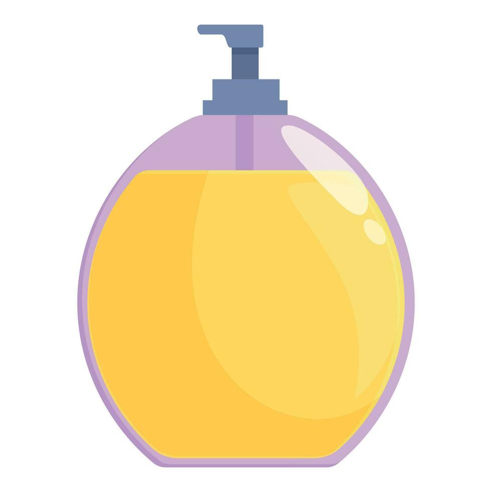 frutta bottiglia sapone icona cartone animato vettore. acqua lavare distributore vettore
