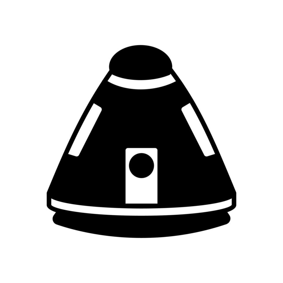 spazio capsula icona nel vettore. illustrazione vettore