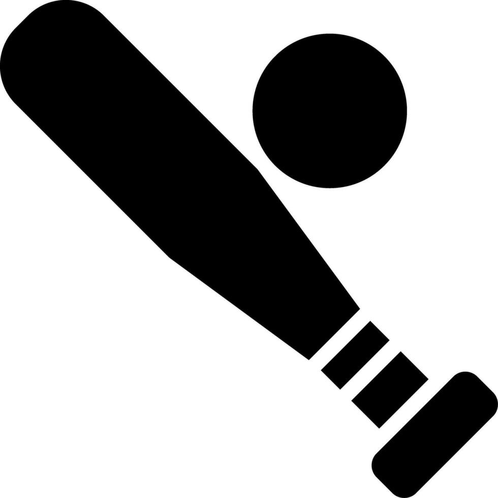 baseball pipistrello creativo icona design vettore