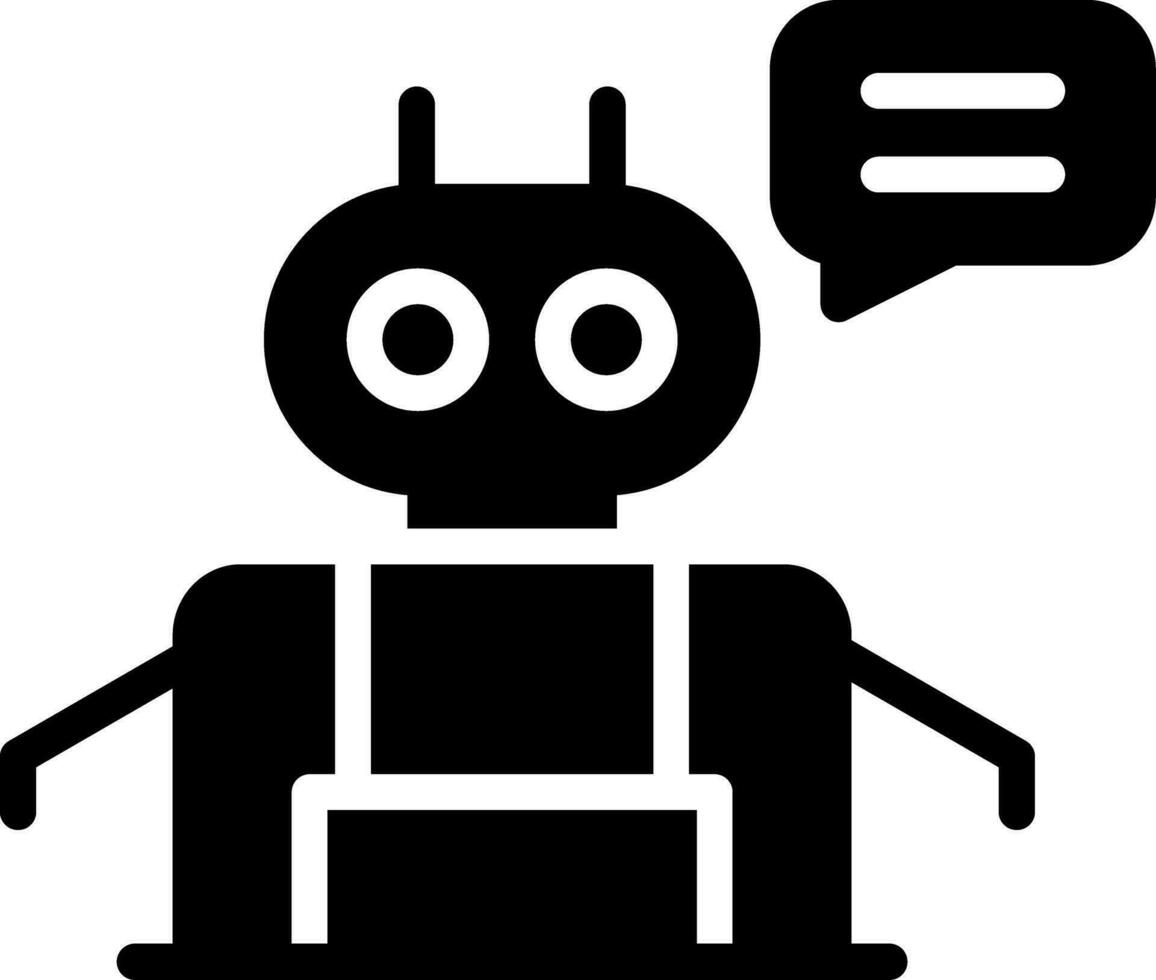 chatbot creativo icona design vettore