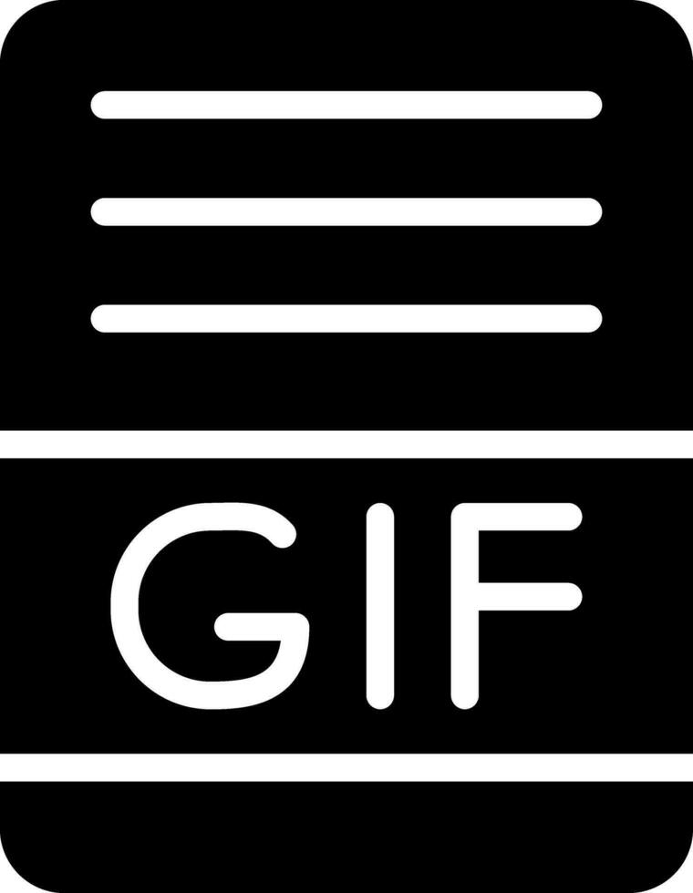 gif creativo icona design vettore