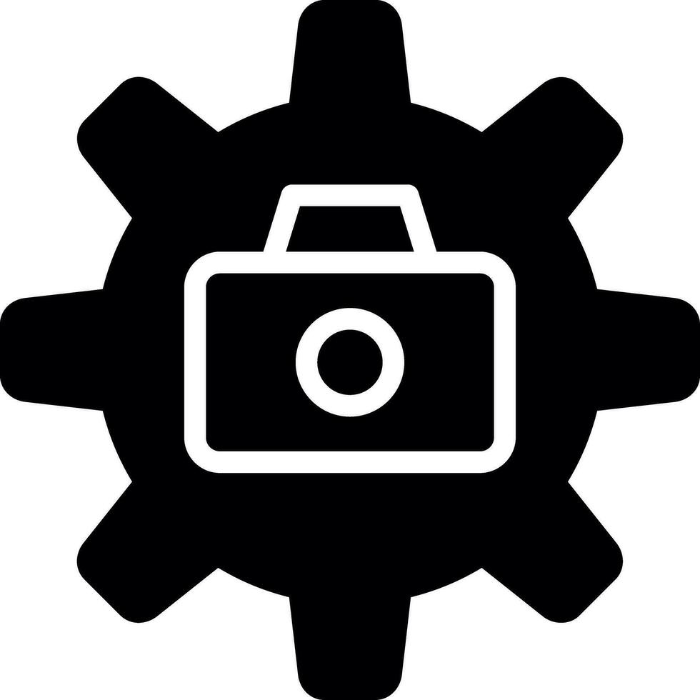 configurazione telecamera creativo icona design vettore