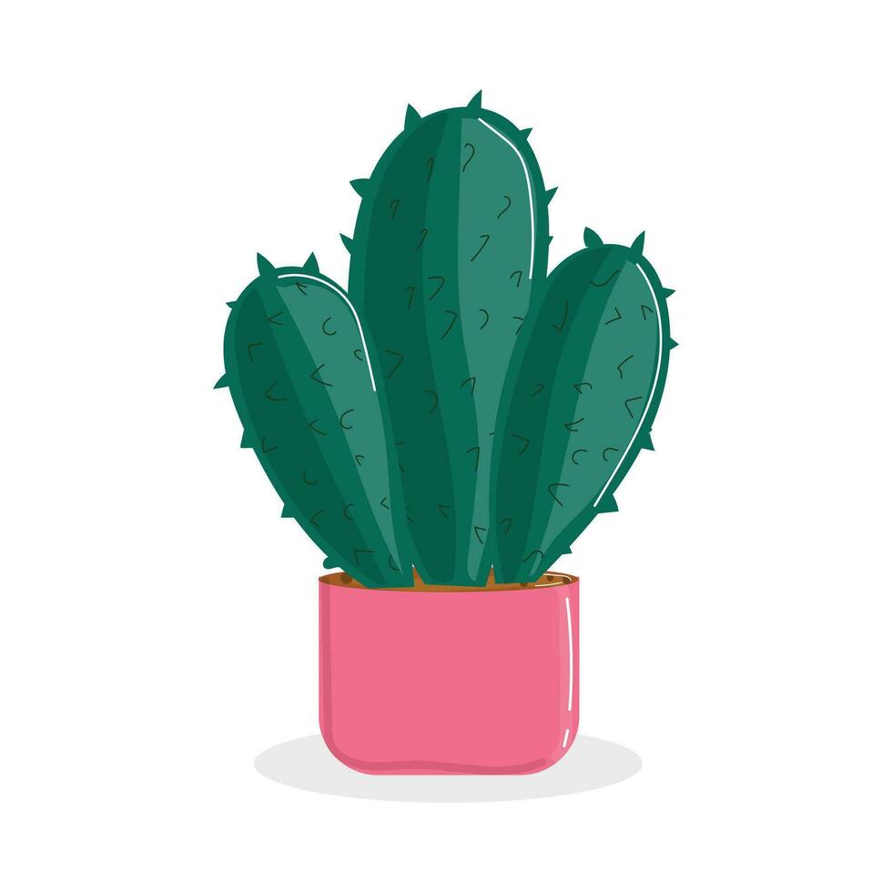 illustrazione della pianta del cactus vettore