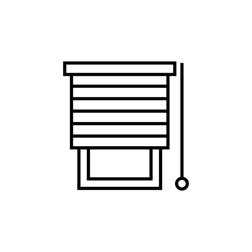 finestra vettore cartello per negozi e I negozi. adatto per libri, I negozi, negozi. modificabile ictus nel minimalista schema stile. simbolo per design