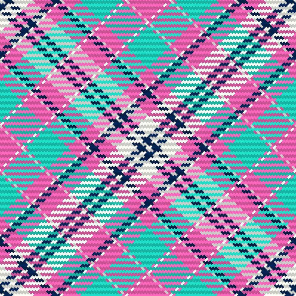 senza soluzione di continuità modello di Scozzese tartan plaid. ripetibile sfondo con dai un'occhiata tessuto struttura. vettore fondale a strisce tessile Stampa.