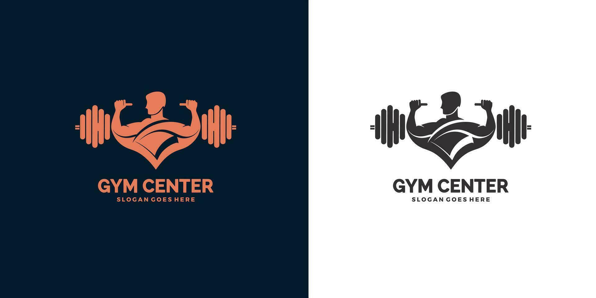 fitness centro logo. sport e fitness logo design . Palestra logo icona design vettore scorta, professionista vettore