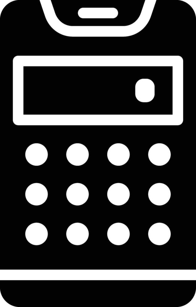 icona di vettore del calcolatore