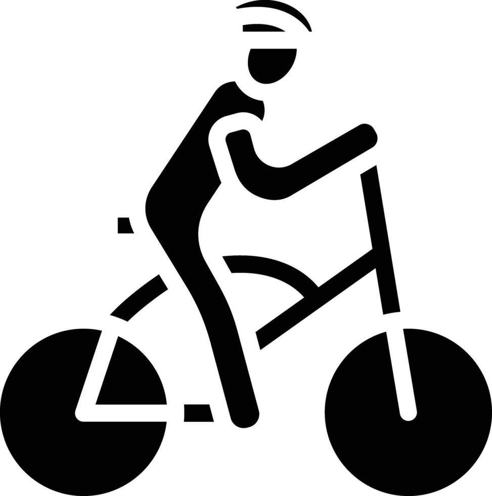 Ciclismo vettore icona