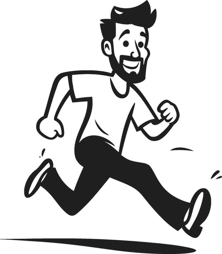 muscolare caricare maschio nero vettore logo design atletico corsa in esecuzione maschio persone nero icona
