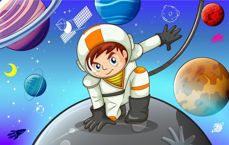 Astronauta vettore