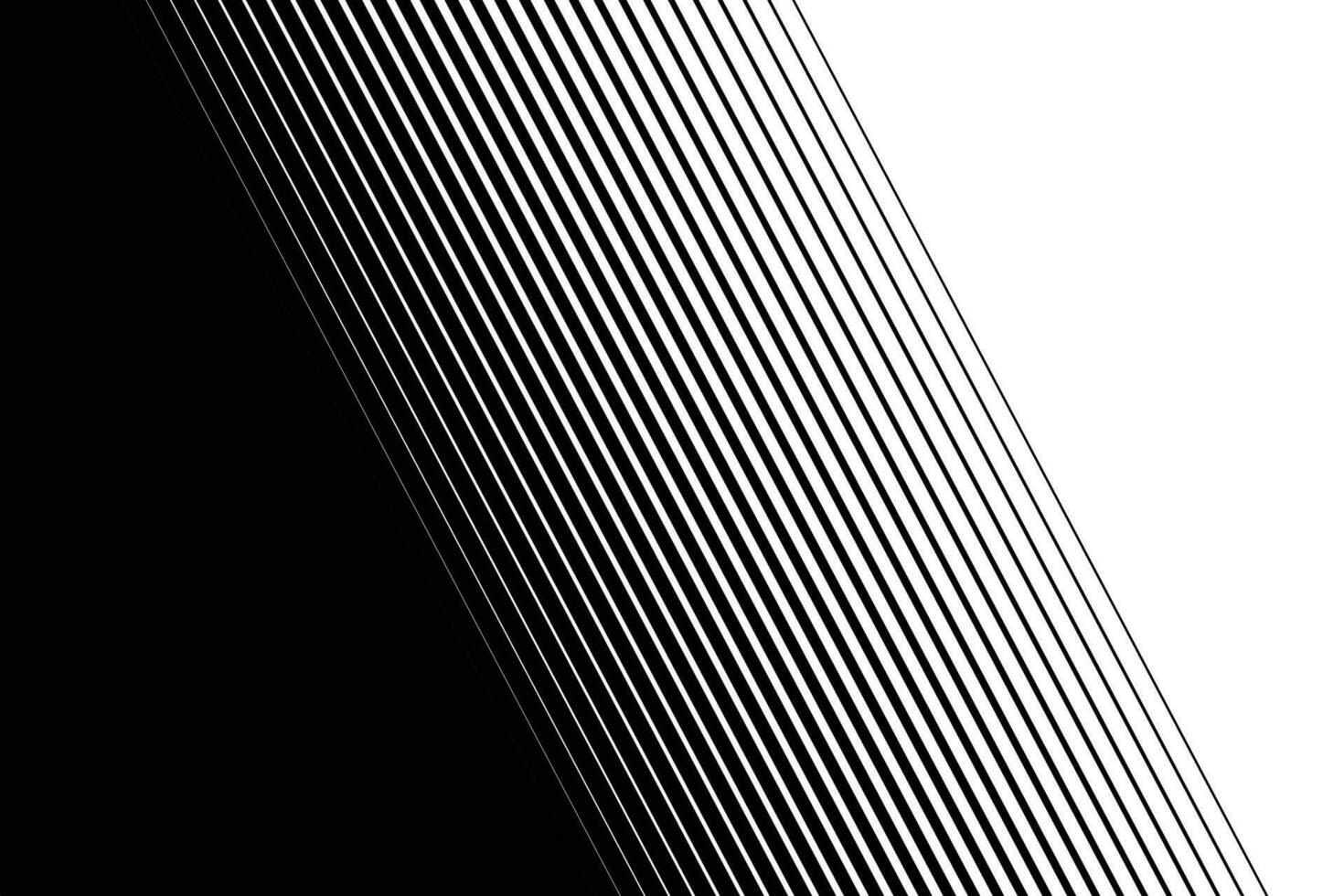 magro dritto linea liscio transizione a partire dal nero per bianca linea modello sfondo. vettore