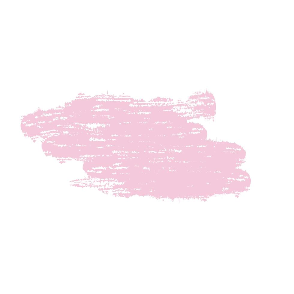 pennello per macchie rosa vettore