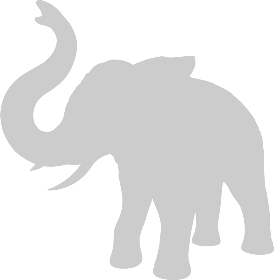 elefante vettore