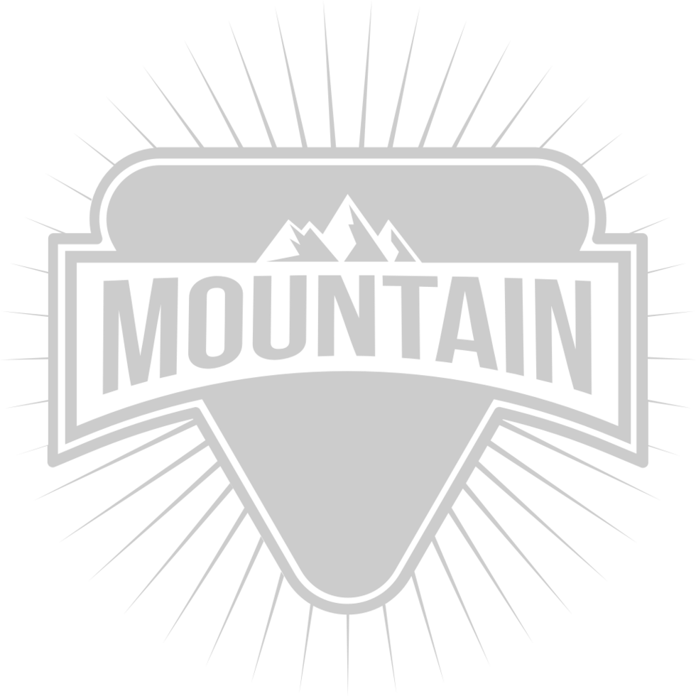 distintivo di montagna vettore