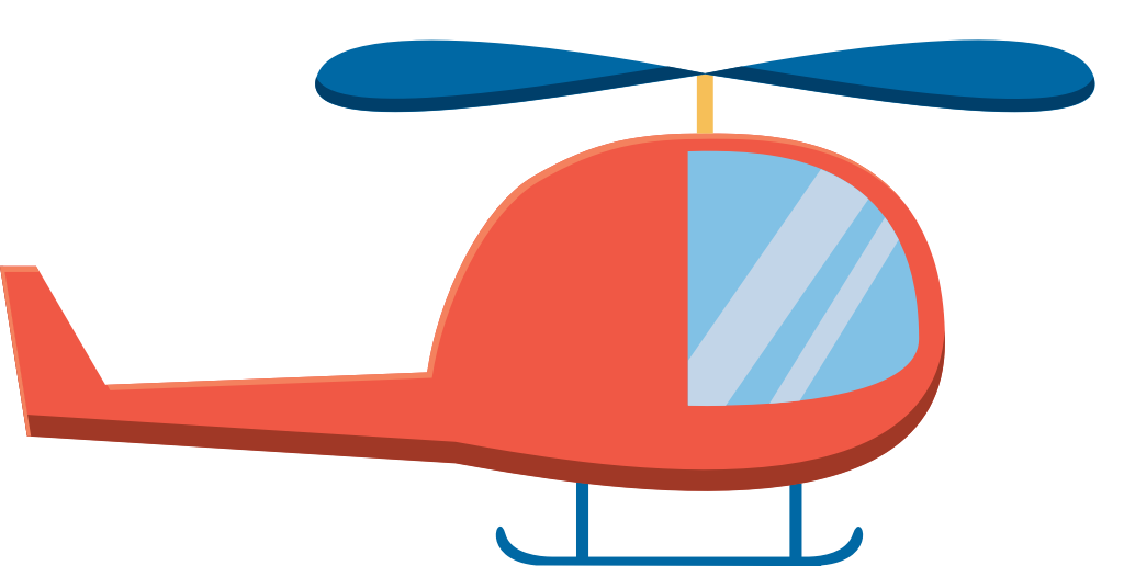 elicottero vettore