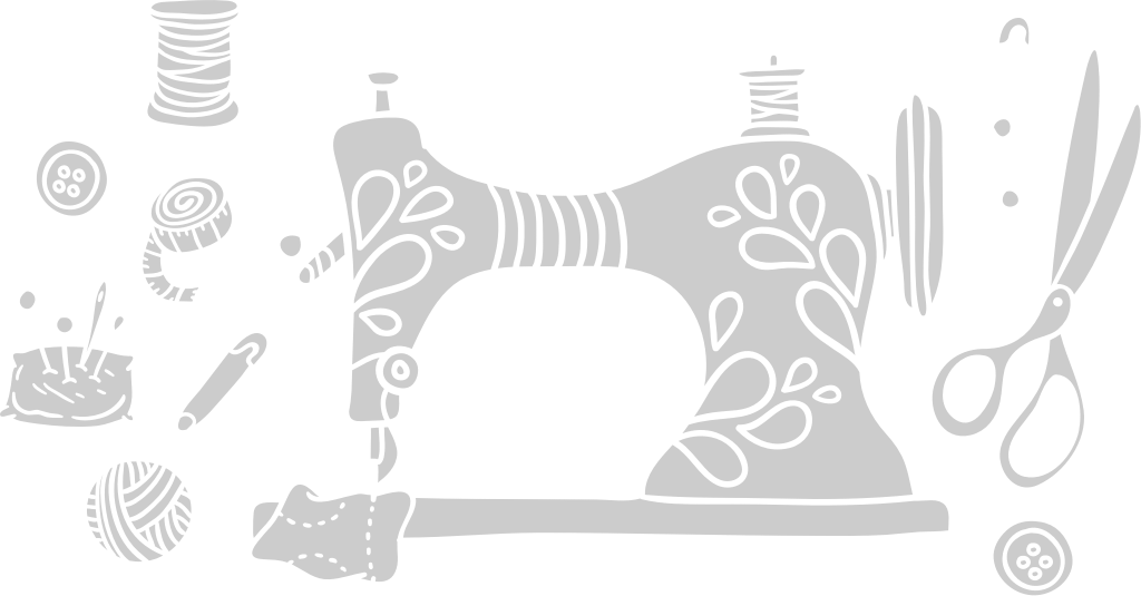 cucire composizione vettore