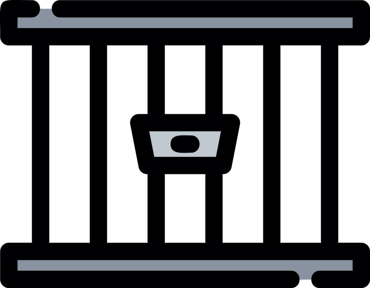 prigione creativo icona design vettore