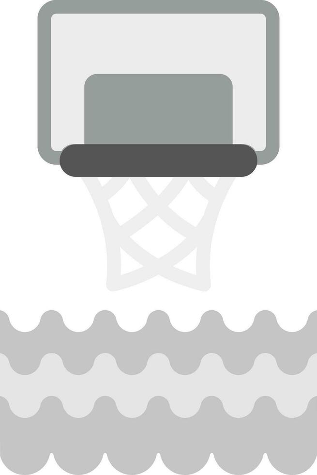 acqua pallacanestro creativo icona design vettore