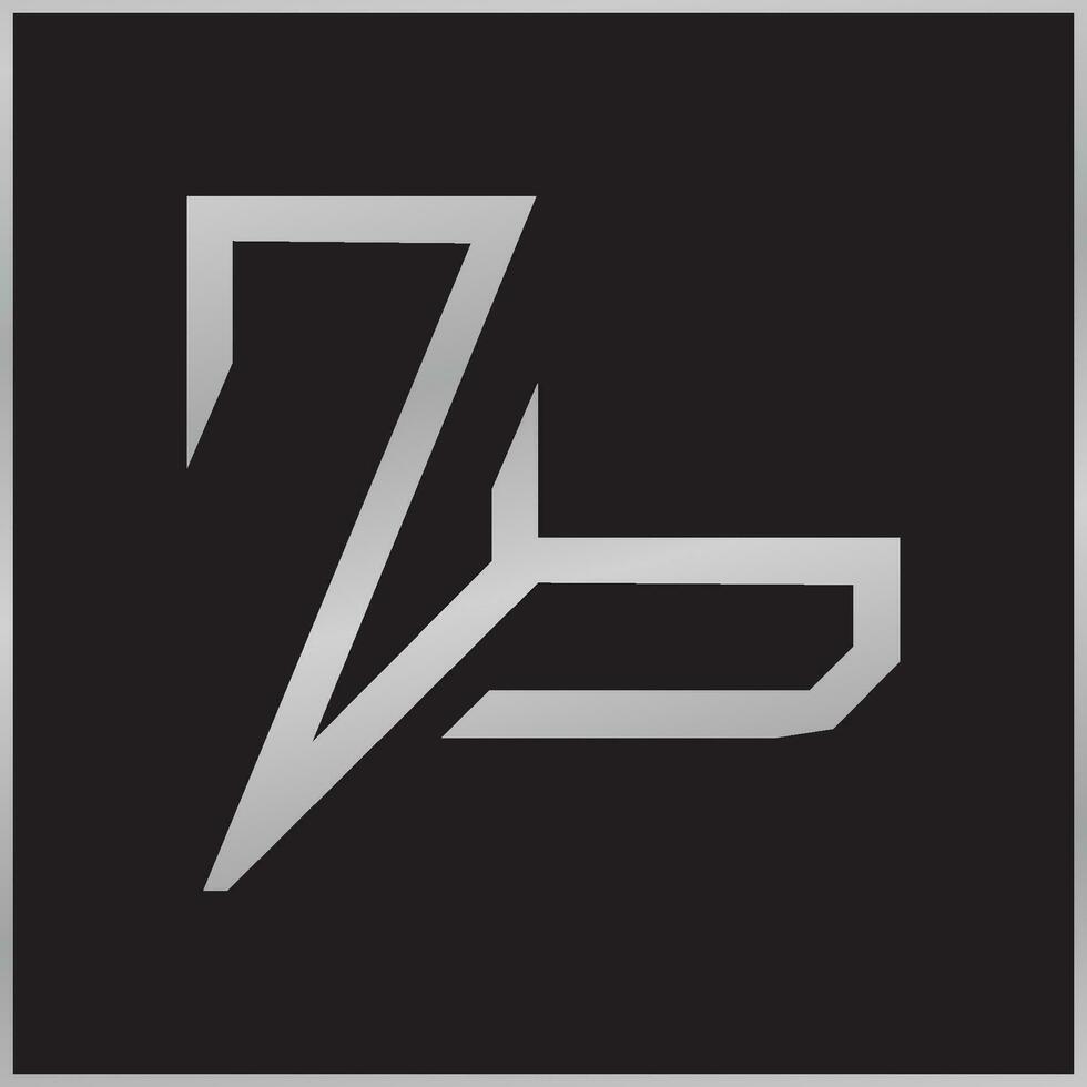 zp, pz, p e z astratto iniziale monogramma lettera alfabeto logo design vettore
