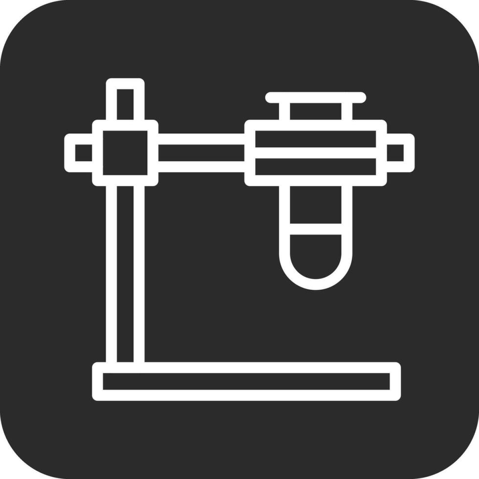 test tubo In piedi vettore icona