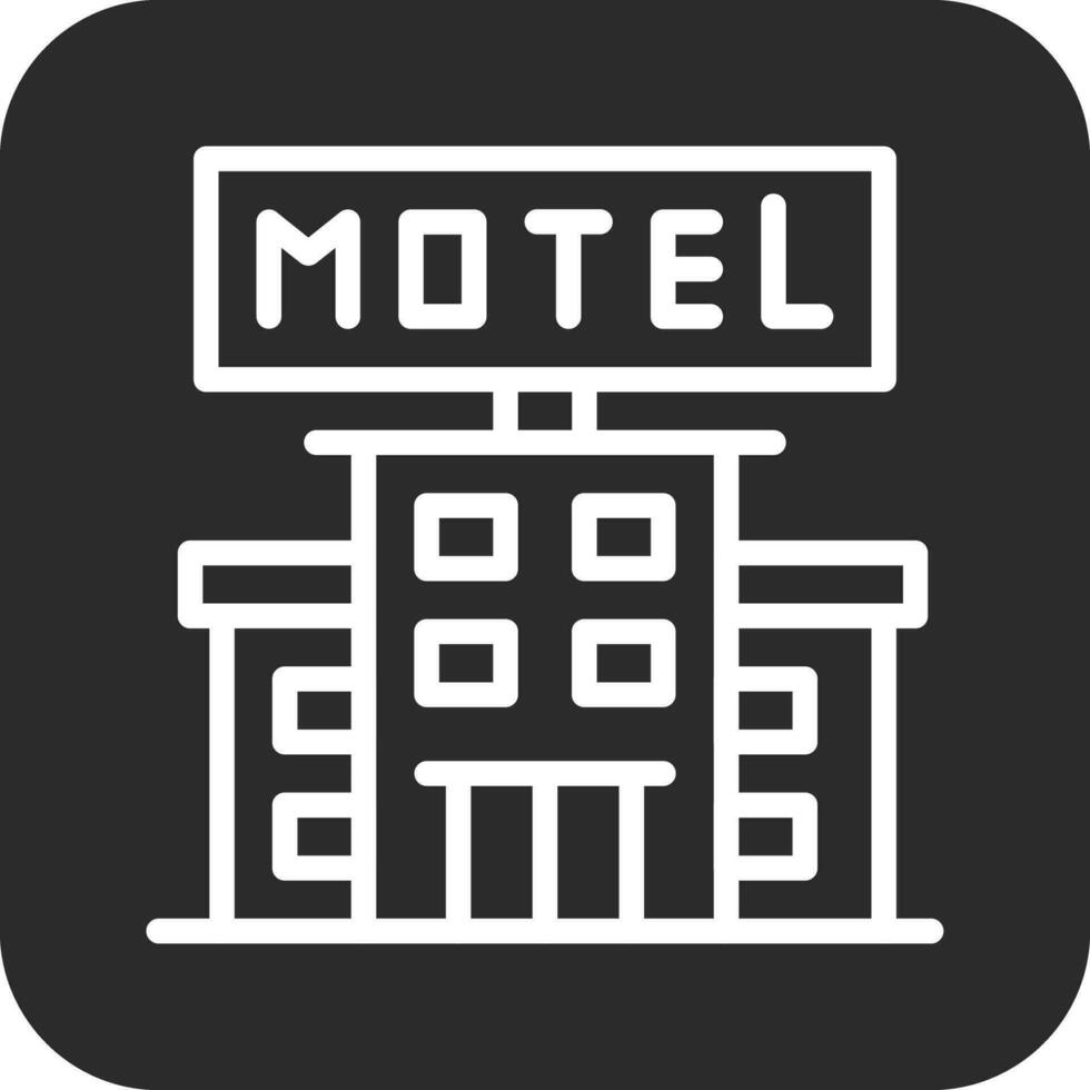 motel vettore icona