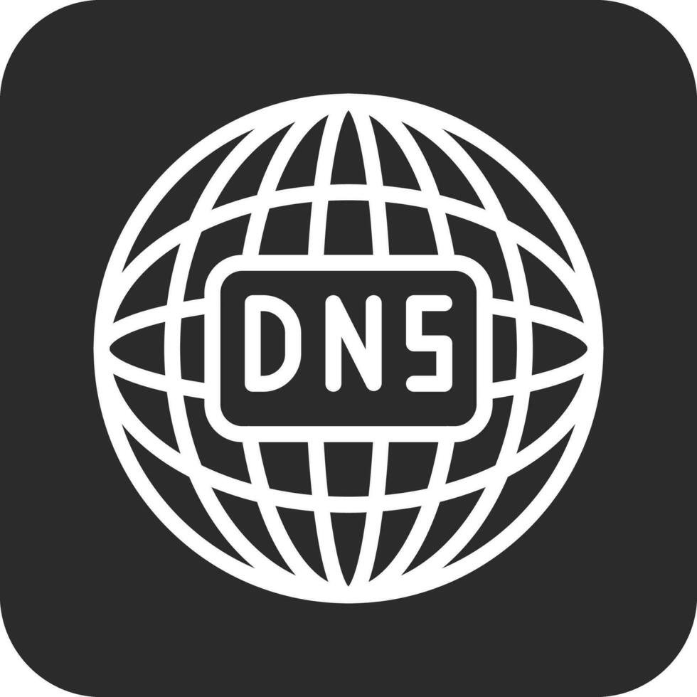 dns vettore icona