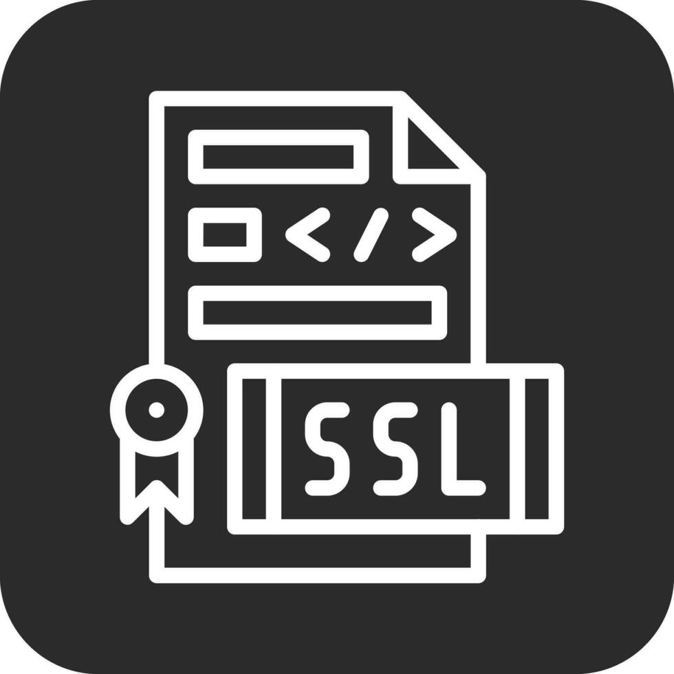 ssl file vettore icona