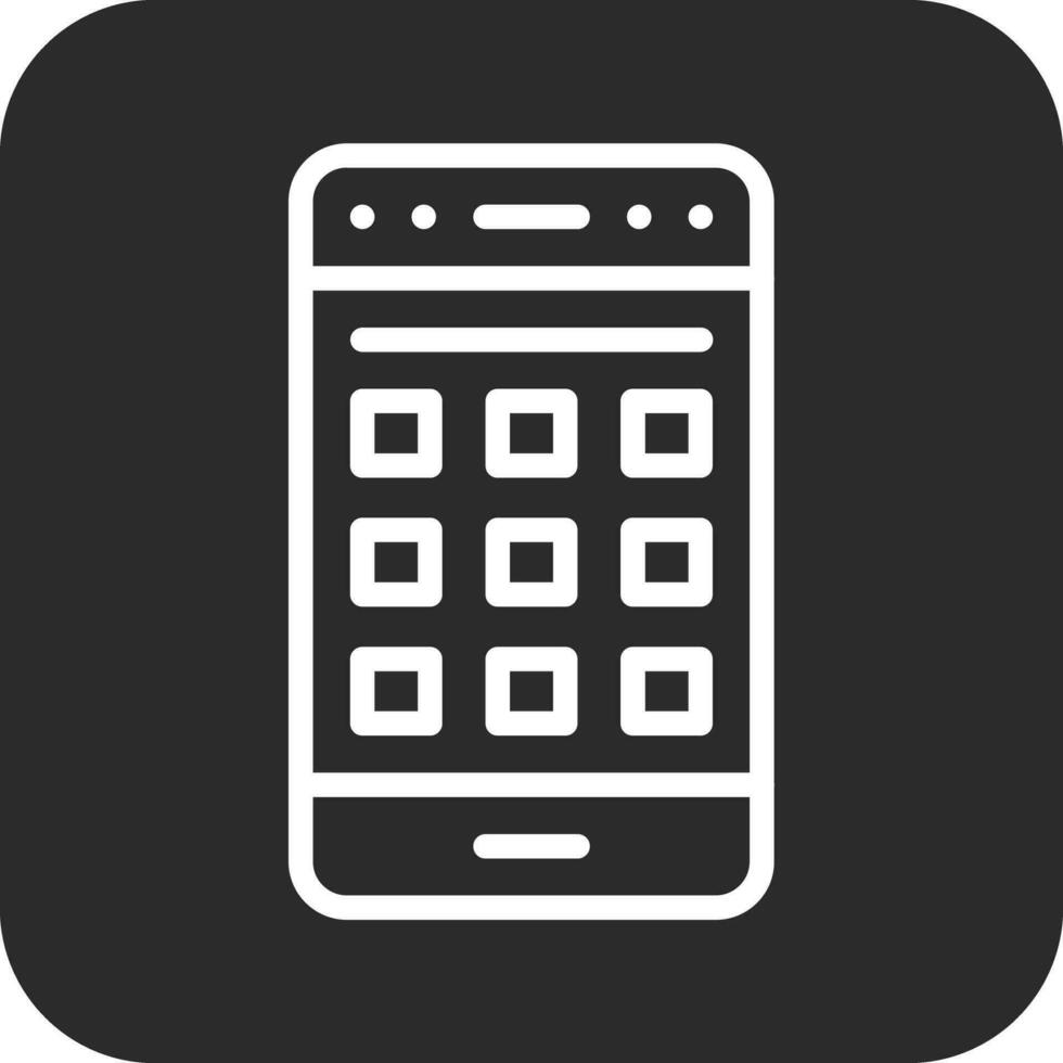mobile App vettore icona