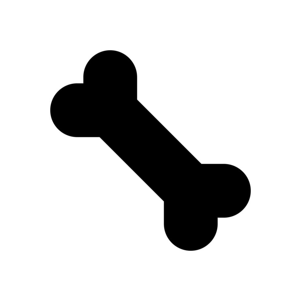 osso icona simbolo vettore modello
