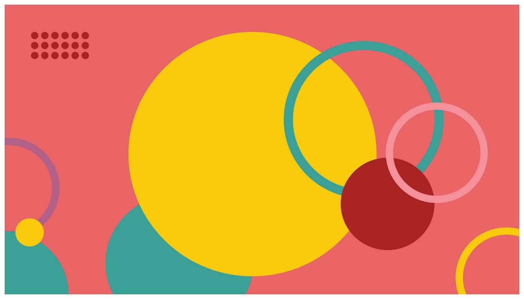 astratto colorato sfondo con cerchi. vettore illustrazione. eps 10 file. sfondo design elementi.