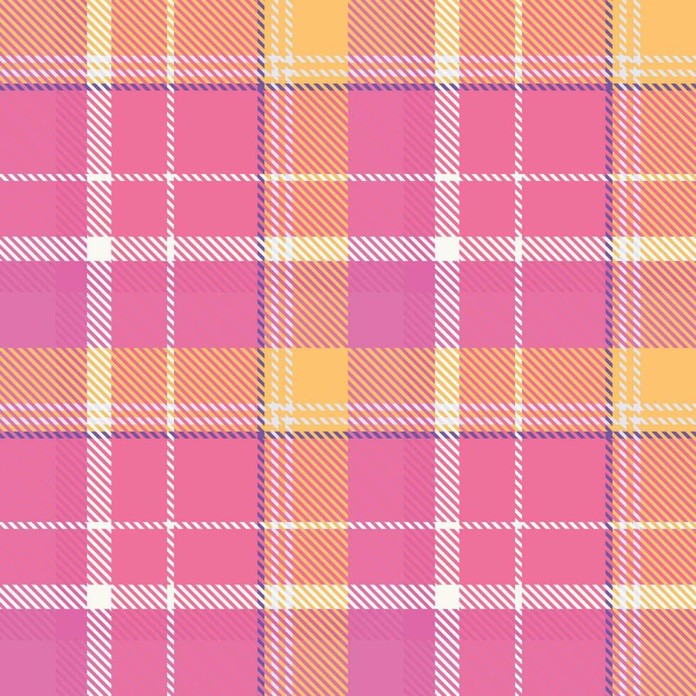 tartan plaid senza soluzione di continuità modello. scacchiera modello. modello per design ornamento. senza soluzione di continuità tessuto struttura. vettore illustrazione